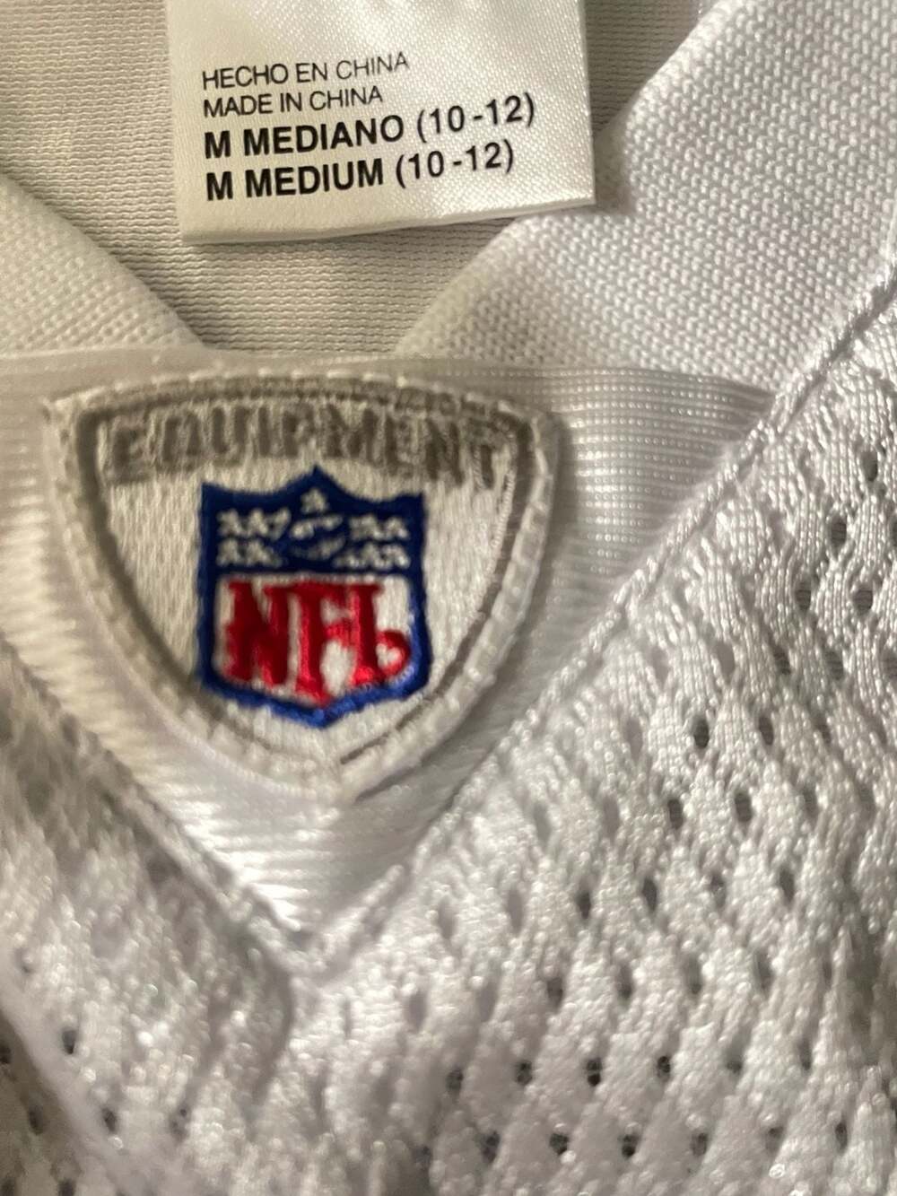 Reebok Youth Dallas Cowboys Tony Romo #9 White Jersey Size Medium 10-12 - Picture 5 of 9